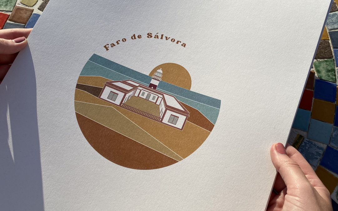 Ilustración de Faro de Salvora