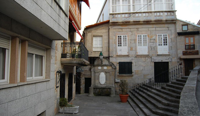 El casco antiguo de Baiona