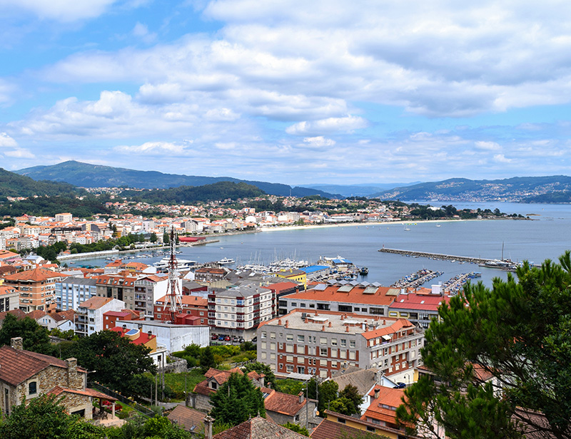 Núcleo urbano de Cangas