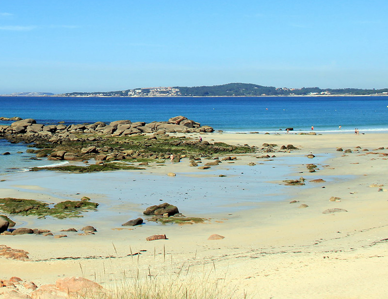 Las playas de Portonovo