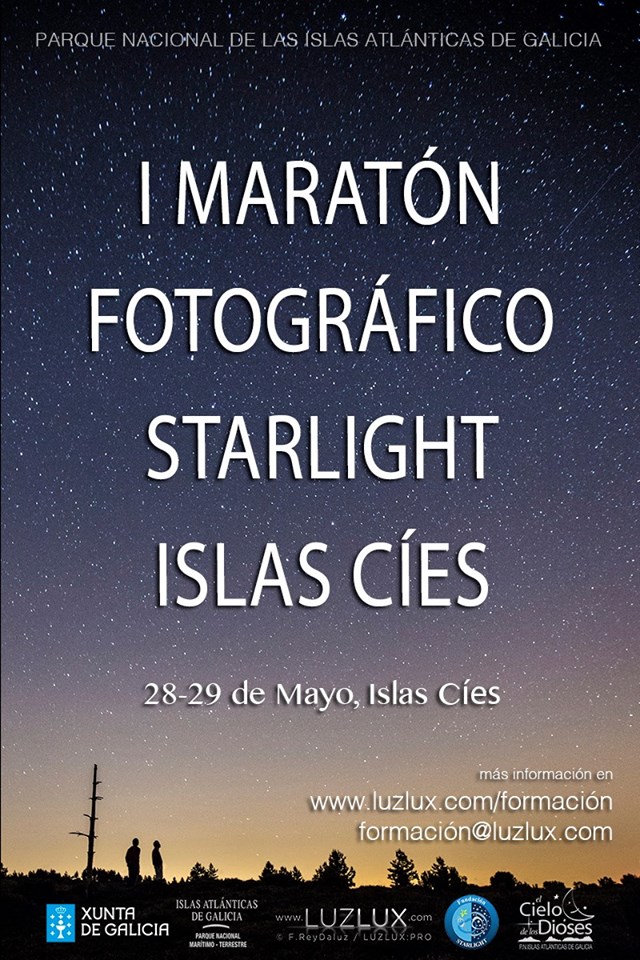 I Maratón fotográfico Starlight islas Cíes