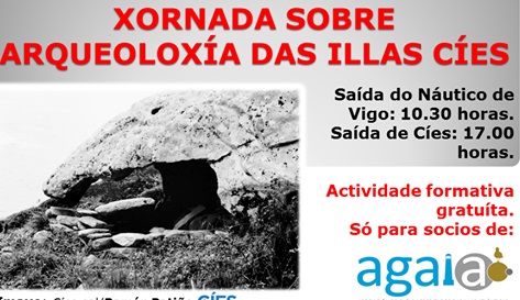 Jornada de Agaia sobre arqueología de las islas Cíes